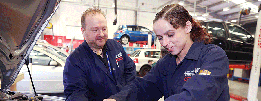 Cambridge Regional College - Motor Vehicle Maintenance & Repair Level 2